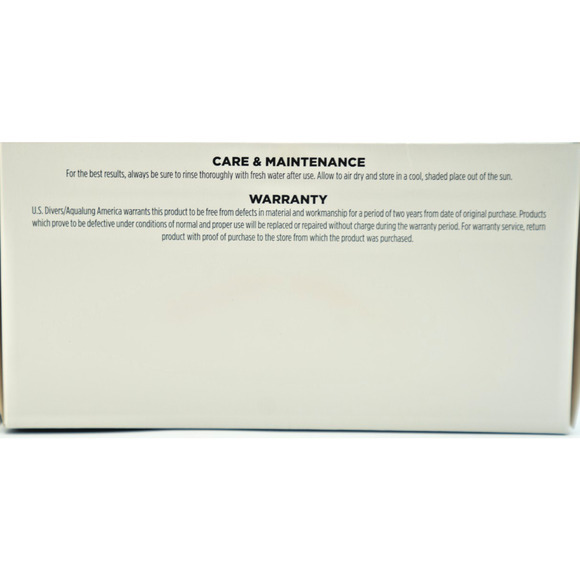 U.S. Divers Redondo Adult Snorkel Mask Anti-Fog Easy Adjust – Blue Green New - Picture 5 of 5